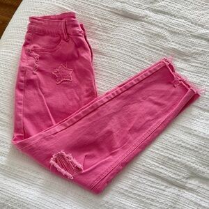 Vibrant Pink Jeans